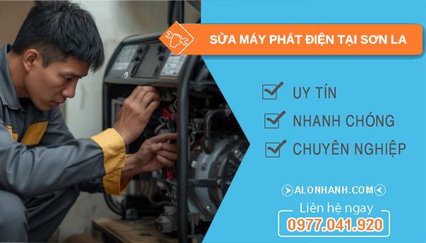 thợ sửa máy phát điện tại sơn la giá rẻ