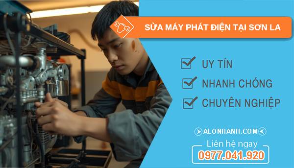 thợ sửa máy phát điện tại sơn la uy tín