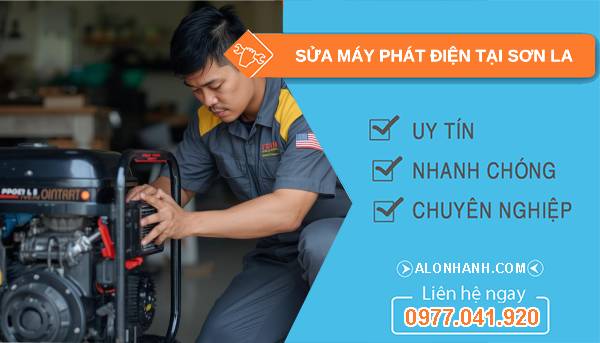 thợ sửa máy phát điện tại sơn la