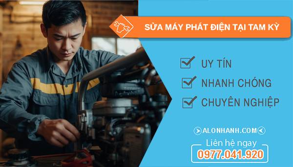 thợ sửa máy phát điện tại tam kỳ giá rẻ