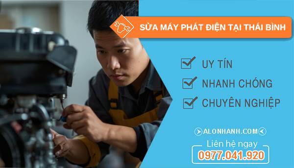 thợ sửa máy phát điện tại thái bình uy tín