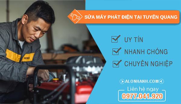 thợ sửa máy phát điện tại tuyên quang uy tín