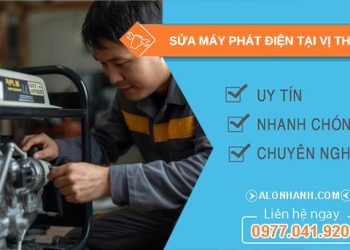thợ sửa máy phát điện tại vị thanh