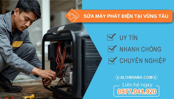 thợ sửa máy phát điện tại vũng tàu uy tín