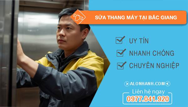 thợ sửa thang máy tại bắc giang