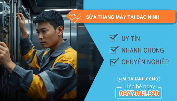 thợ sửa thang máy tại bắc ninh uy tín
