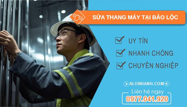 thợ sửa thang máy tại bảo lộc giá rẻ