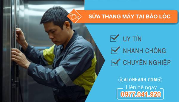 thợ sửa thang máy tại bảo lộc uy tín