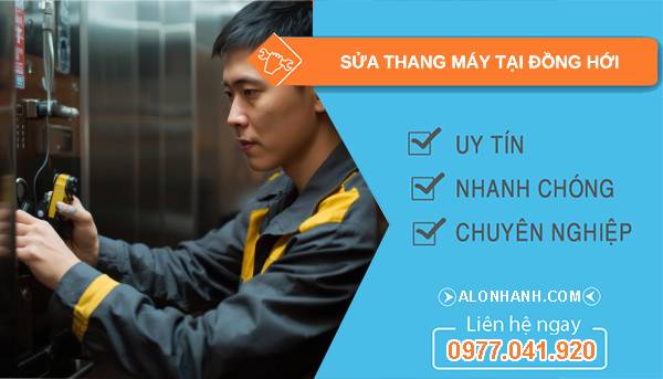 thợ sửa thang máy tại đồng hới