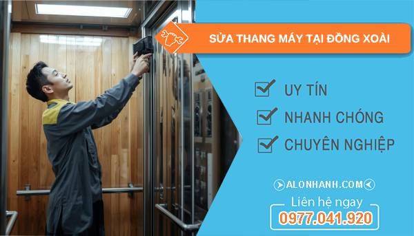 thợ sửa thang máy tại đồng xoài