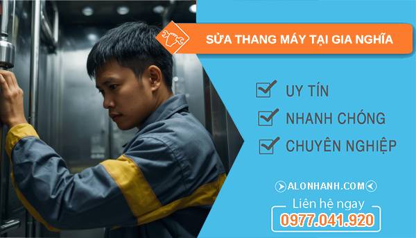 thợ sửa thang máy tại gia nghĩa