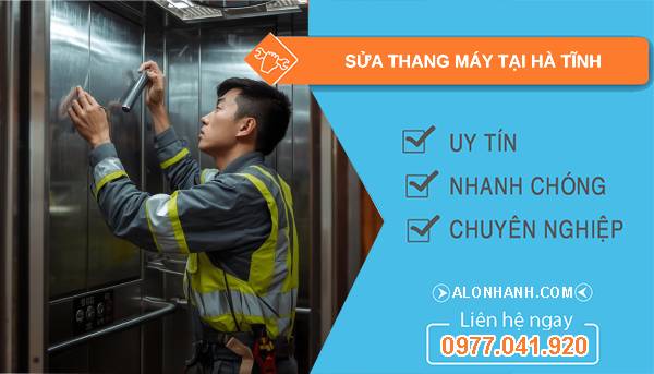 thợ sửa thang máy tại hà tĩnh giá rẻ