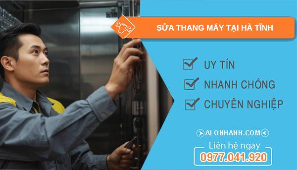 thợ sửa thang máy tại hà tĩnh