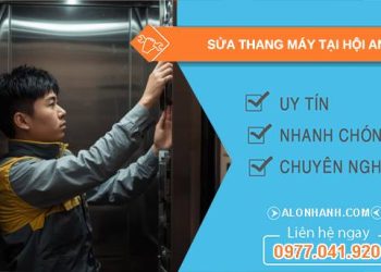 thợ sửa thang máy tại hội an