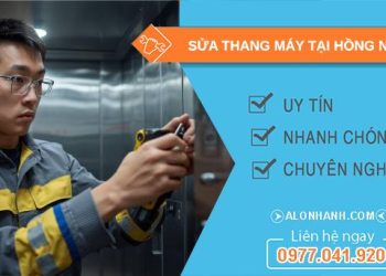 thợ sửa thang máy tại hồng ngự