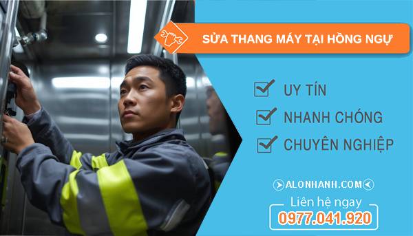 thợ sửa thang máy tại hồng ngự giá rẻ