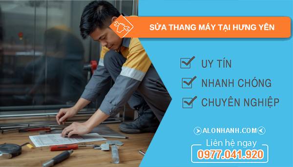 thợ sửa thang máy tại hưng yên