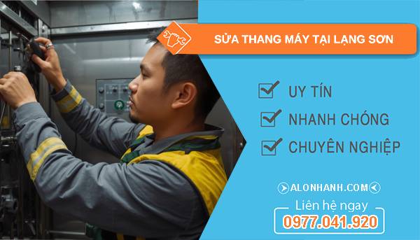 thợ sửa thang máy tại lạng sơn uy tín