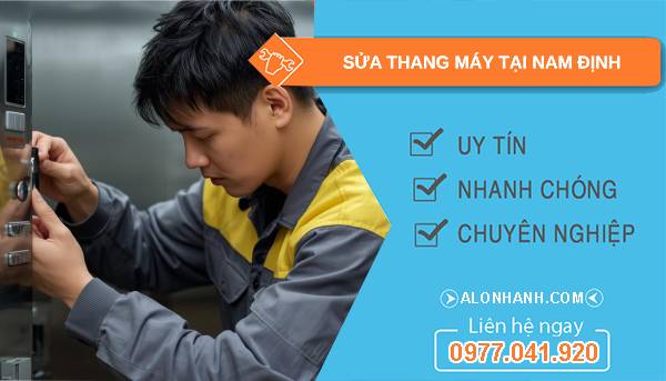 thợ sửa thang máy tại nam định giá rẻ