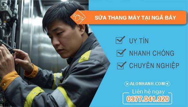 thợ sửa thang máy tại ngã bảy uy tín