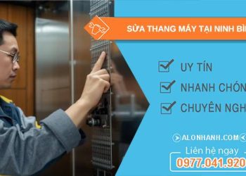 thợ sửa thang máy tại ninh bình