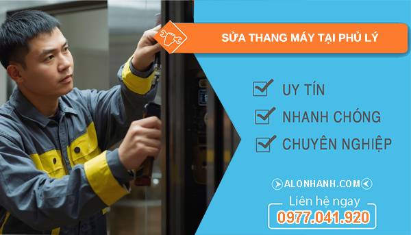 thợ sửa thang máy tại phủ lý 