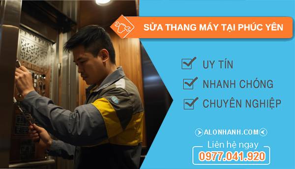 thợ sửa thang máy tại phúc yên