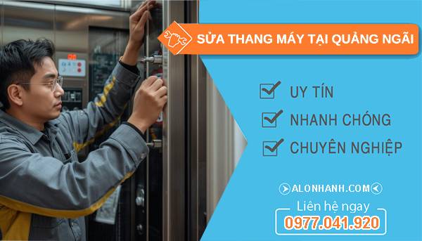 thợ sửa thang máy tại quảng ngãi uy tín