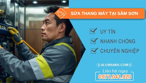 thợ sửa thang máy tại sầm sơn giá rẻ