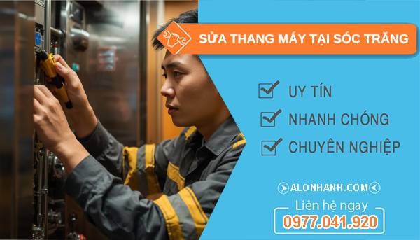 thợ sửa thang máy tại sóc trăng giá rẻ