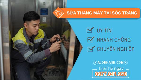 thợ sửa thang máy tại sóc trăng uy tín