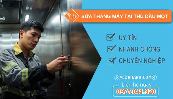 thợ sửa thang máy tại thủ dầu một giá rẻ