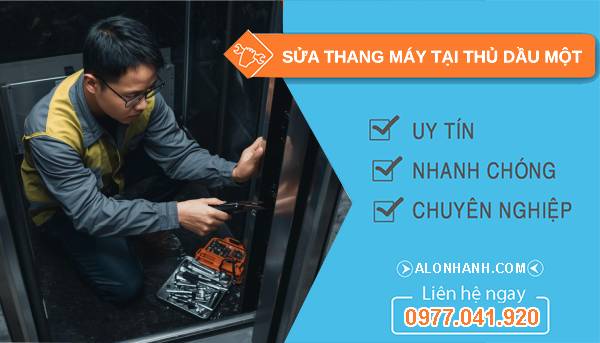 thợ sửa thang máy tại thủ dầu một