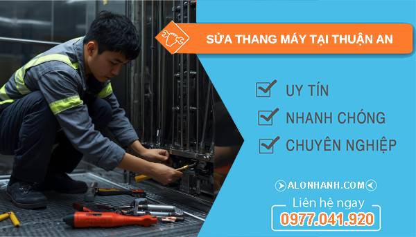 thợ sửa thang máy tại thuận an uy tín