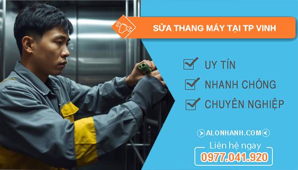 thợ sửa thang máy tại tp vinh giá rẻ