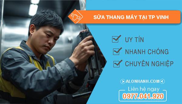thợ sửa thang máy tại tp vinh uy tín