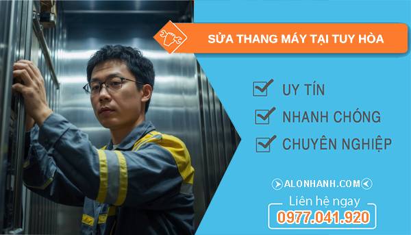 thợ sửa thang máy tại tuy hòa