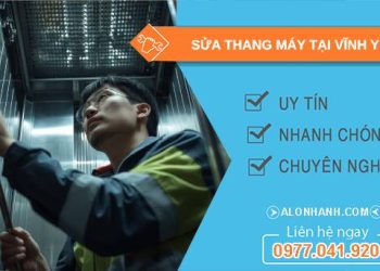 thợ sửa thang máy tại vĩnh yên
