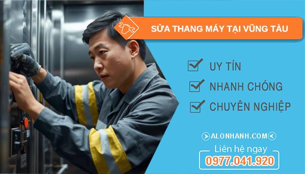 thợ sửa thang máy tại  vũng tàu uy tín
