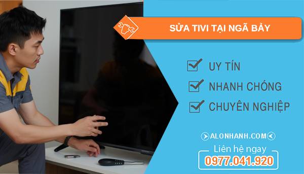 thợ sửa tivi tại ngã bảy