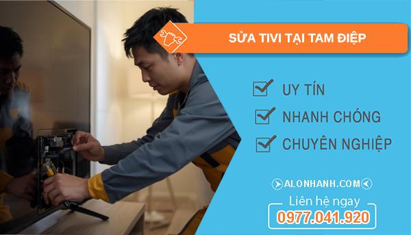 thợ sửa tivi tại tam điệp