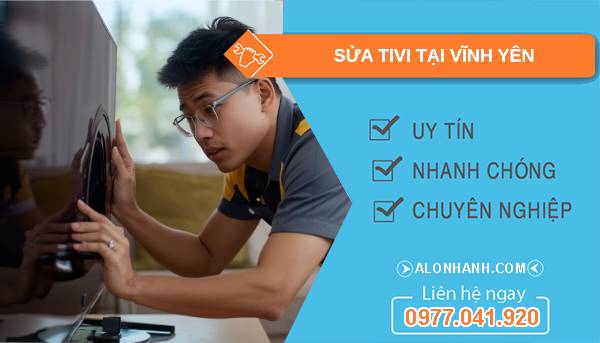 thợ sửa tivi tại vĩnh yên