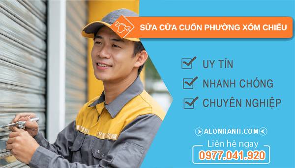 sửa cửa cuốn phường xóm chiếu giá rẻ