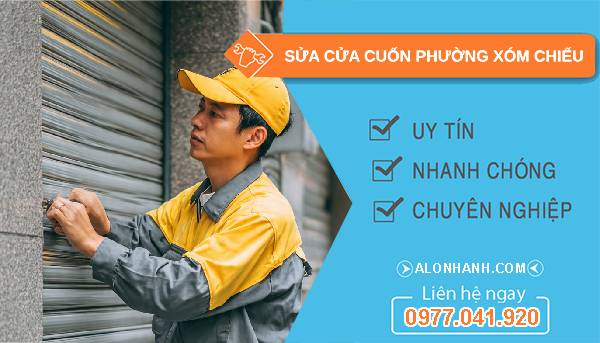 sửa cửa cuốn phường xóm chiếu