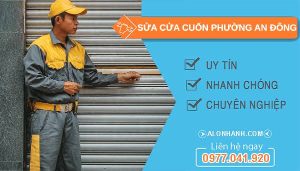 sửa cửa cuốn phường an đông