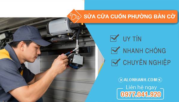 sửa cửa cuốn phường bàn cờ giá rẻ