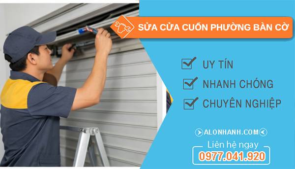 sửa cửa cuốn phường bàn cờ