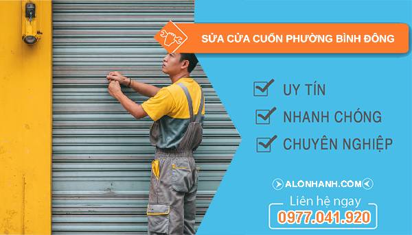 sửa cửa cuốn phường bình đông giá rẻ