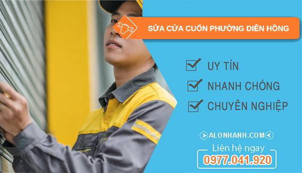 sửa cửa cuốn phường diên hồng