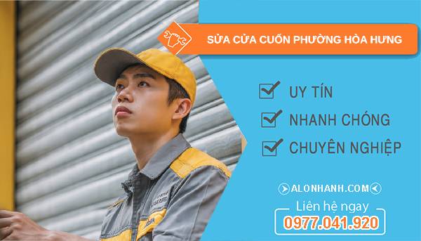 sửa cửa cuốn phường hoà hưng uy tín